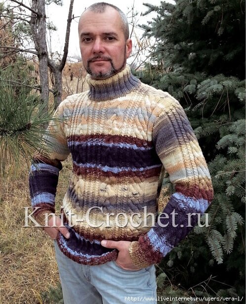 Вязаные мужские пуловеры: модные и стильные модели для зимы