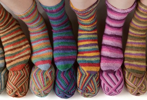 Примеры схем для вязания носков с узорами