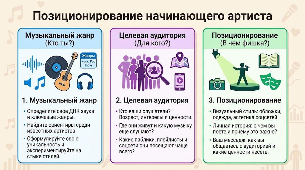 Как продвигать музыку в интернете: пошаговая стратегия для начинающего артиста